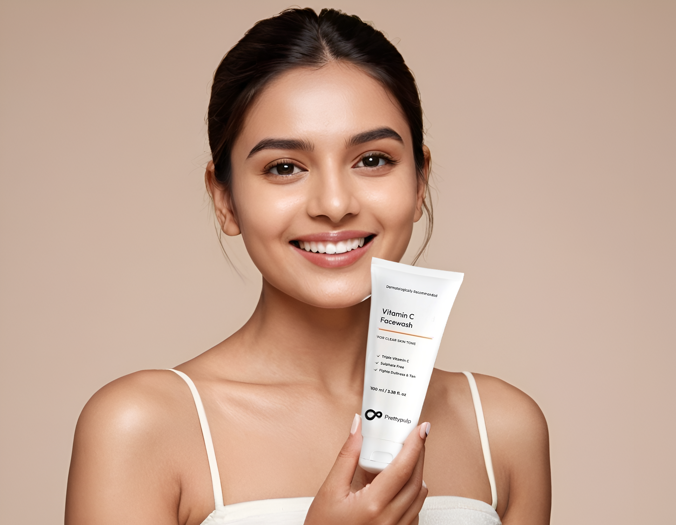 Prettypulp Vitamin C Super Bright Gel Face Wash 100 ml