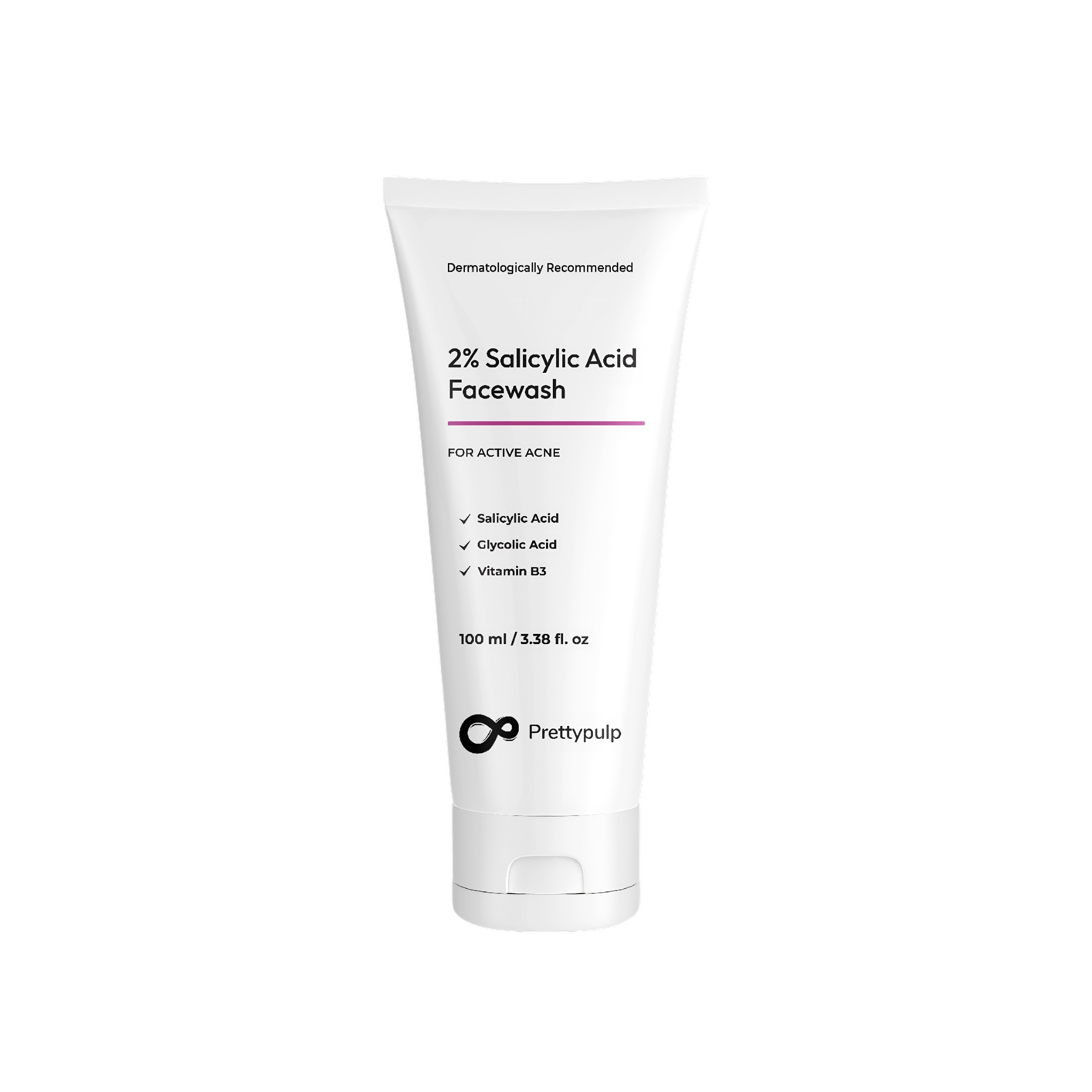 Prettypulp 2% Salicylic Acid Face Wash 100 ml